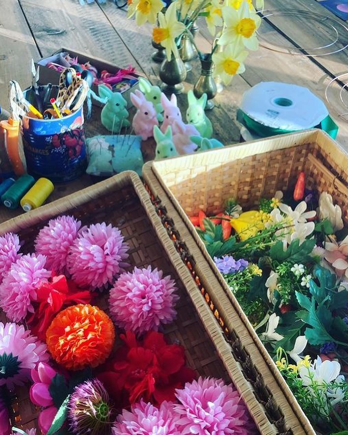 Easter wreath making workshop