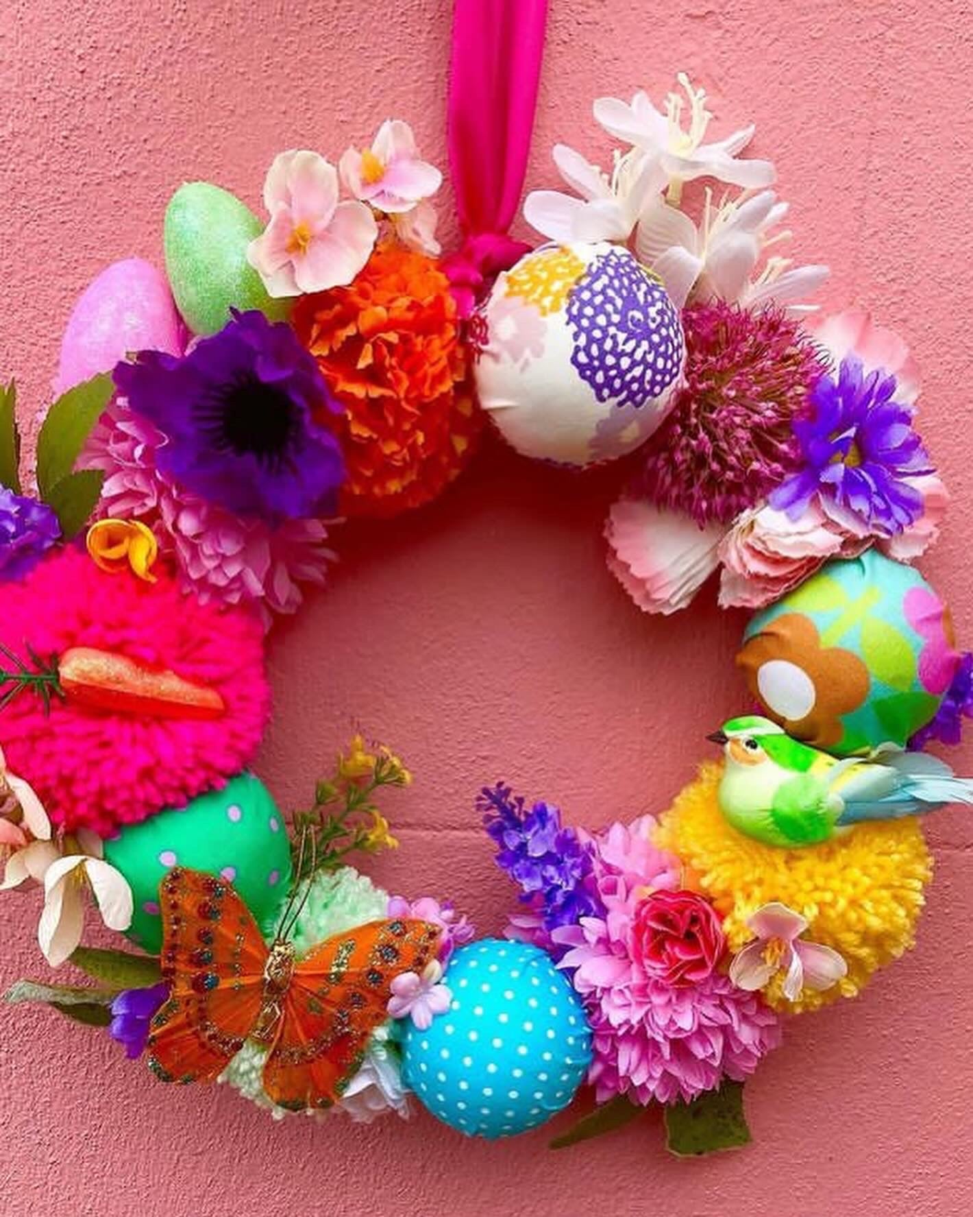 Easter wreath making workshop