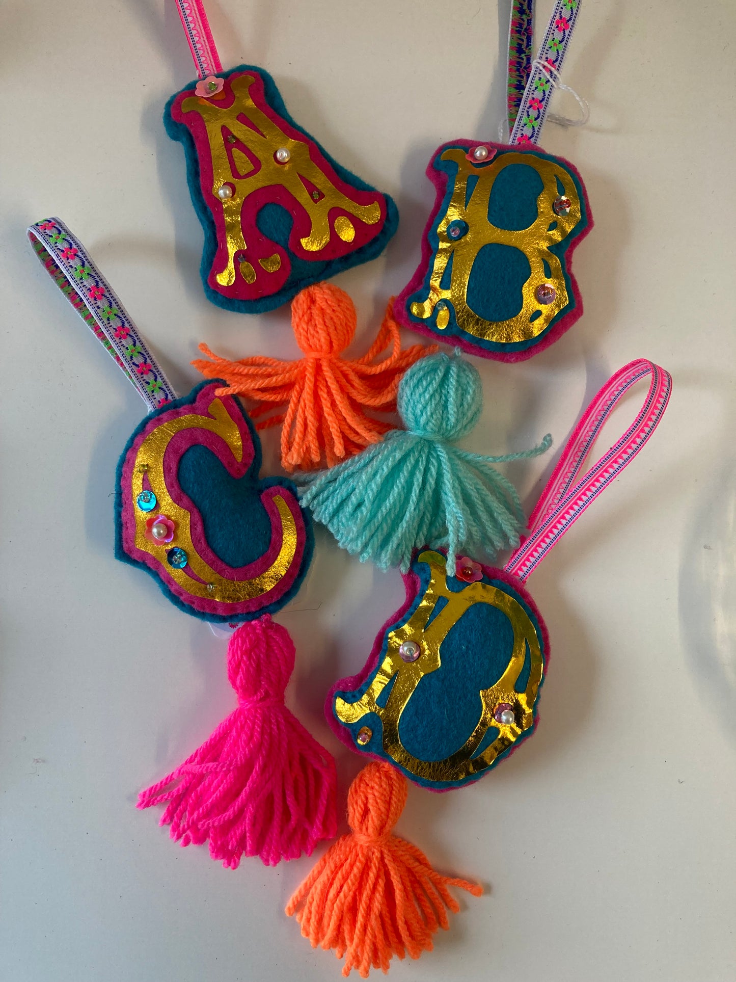 Alphabet decorations