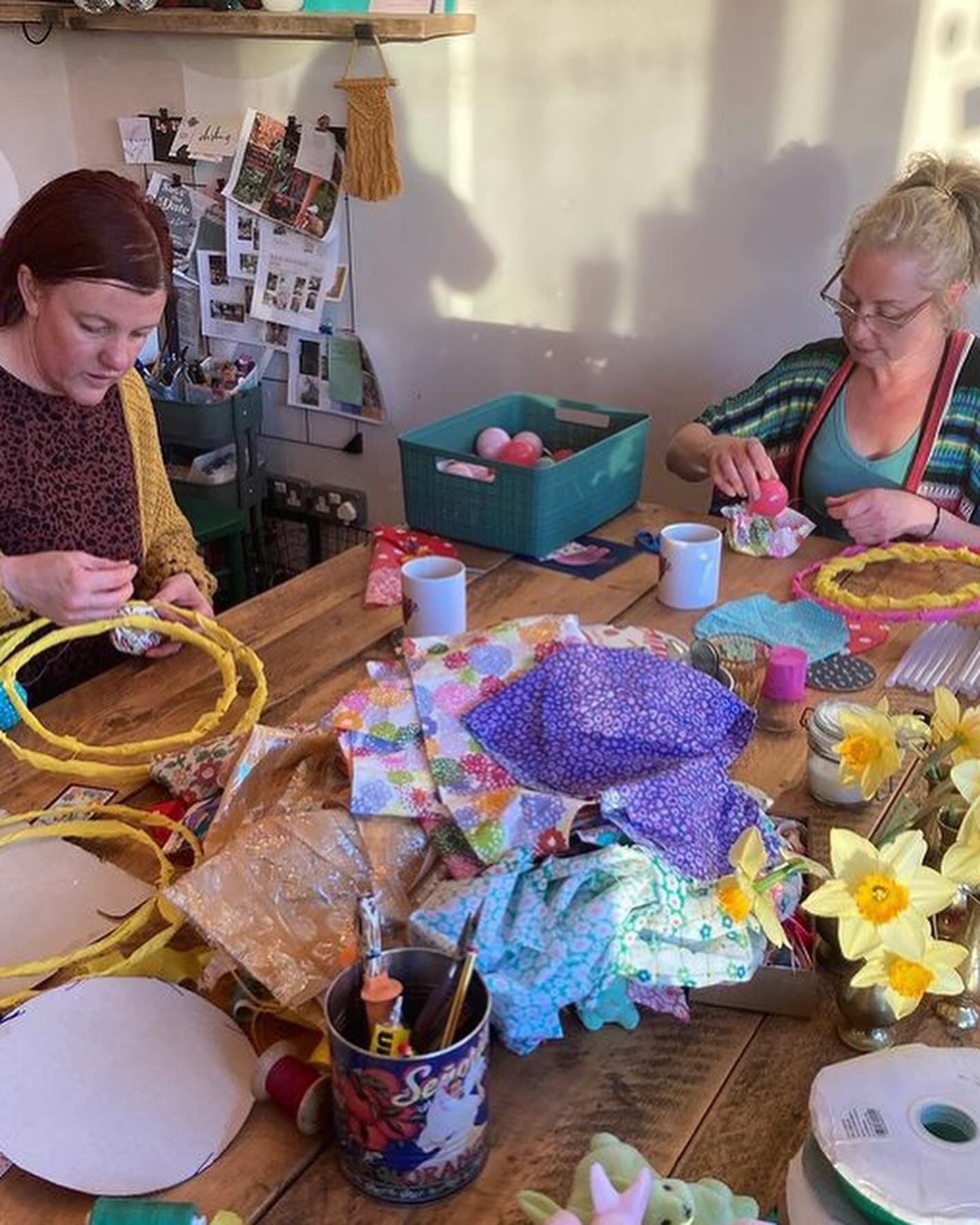 Easter wreath making workshop