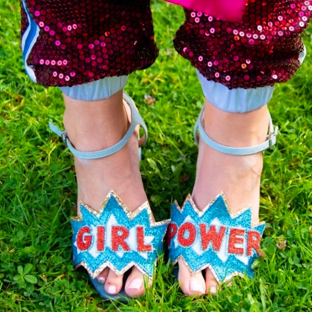 Shoe customisation, party shoes, bride shoes