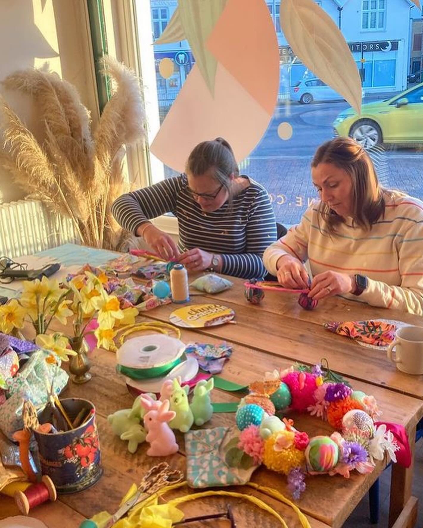 Easter wreath making workshop