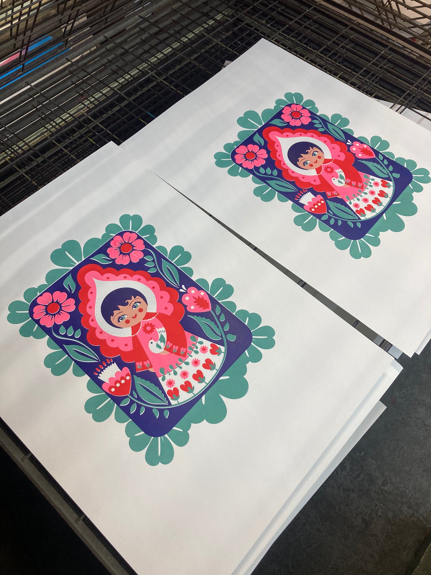 Peace Angel Screenprint