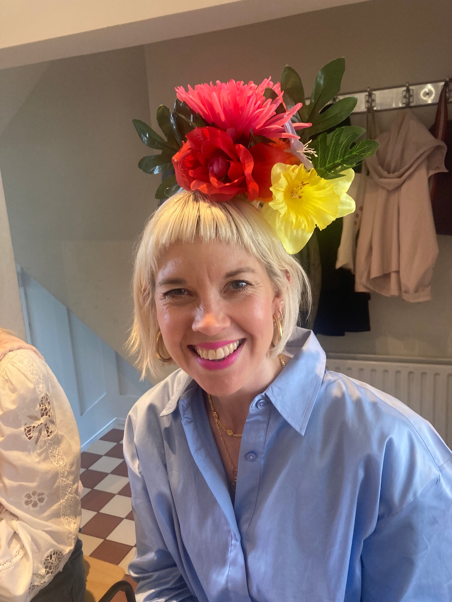 Flower Pom Pom festival, Pride, Hen hairband Workshop
