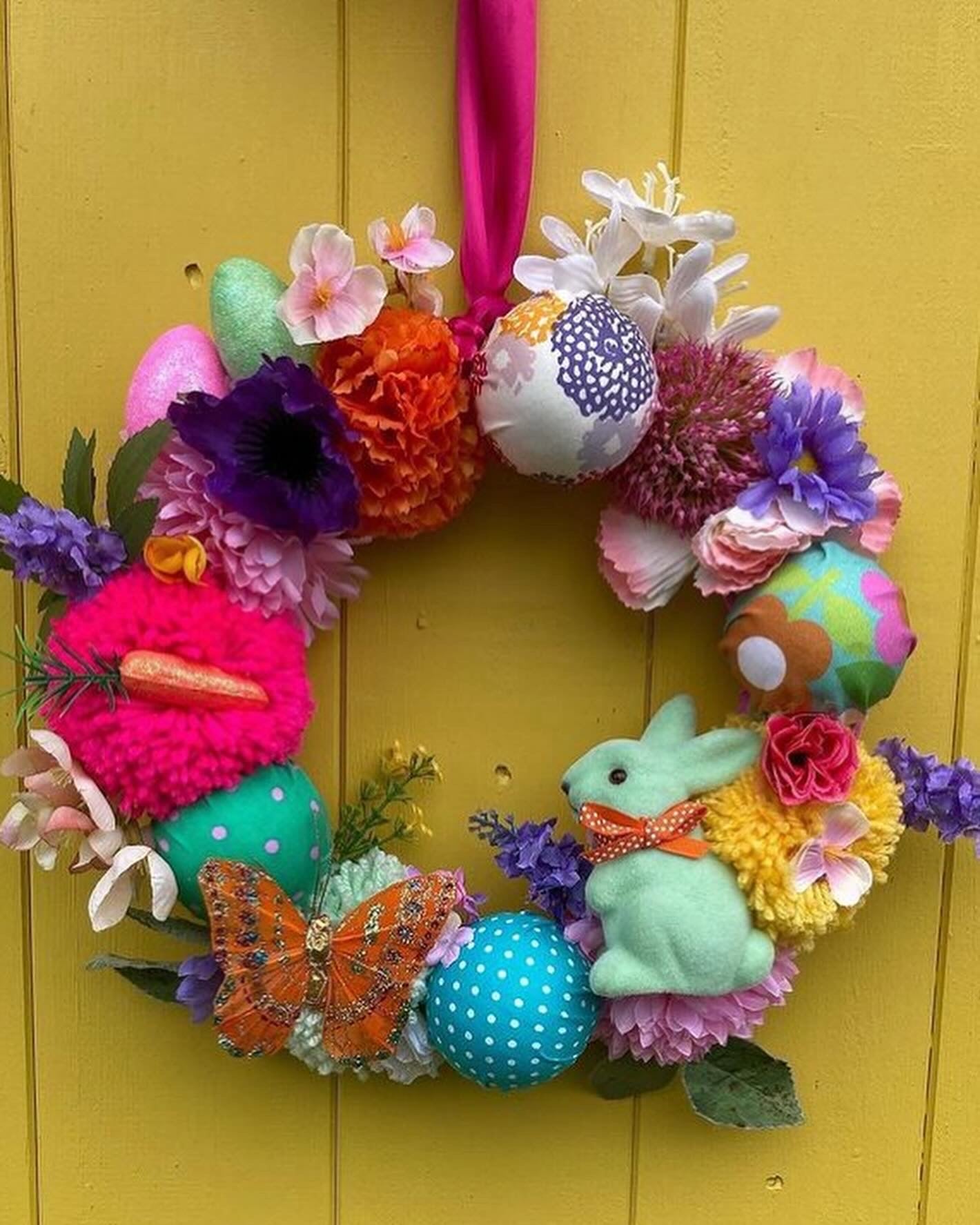 Easter wreath making workshop