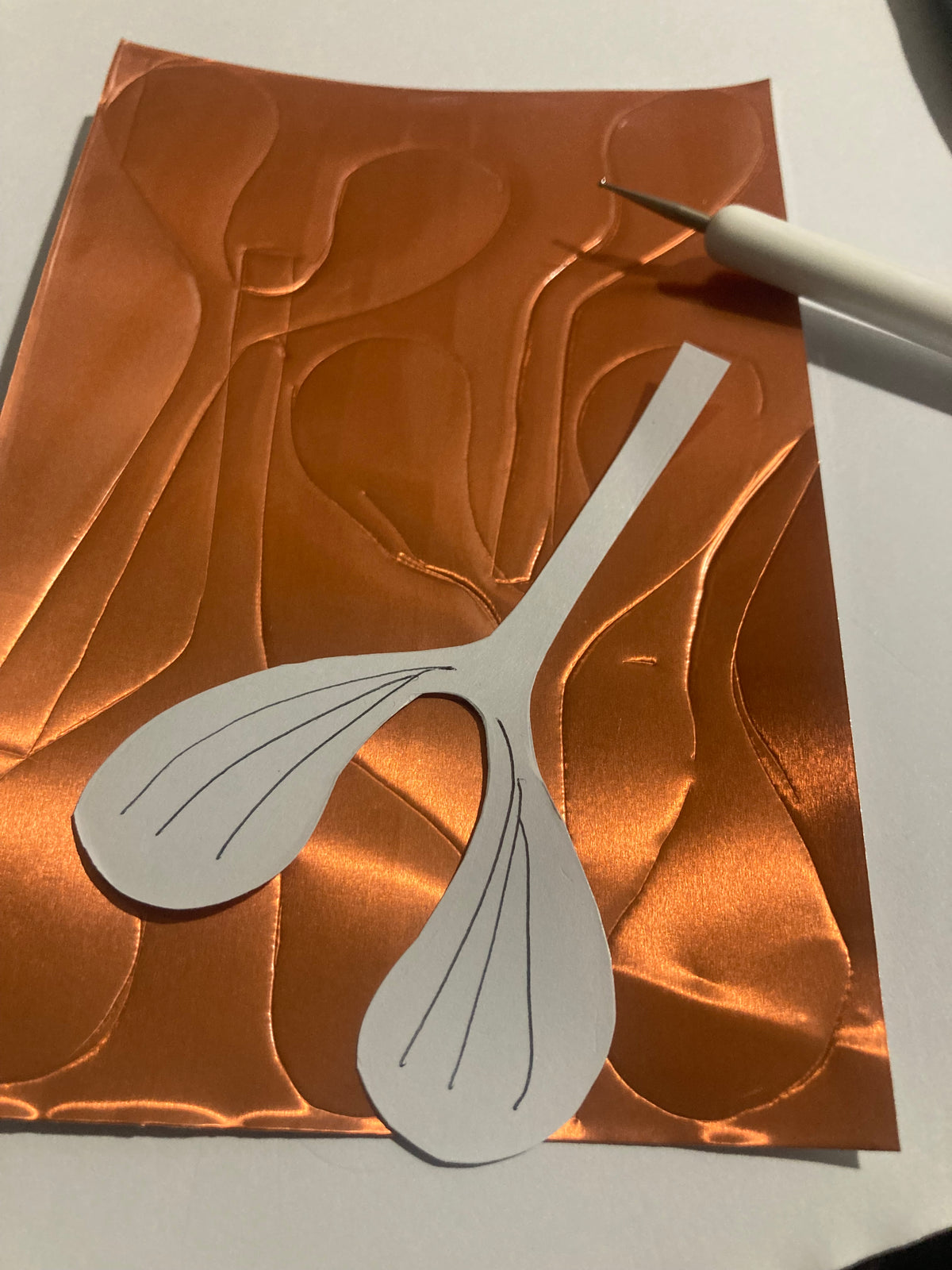 Christmas Embossed Mexican hojalata tin decoration workshops