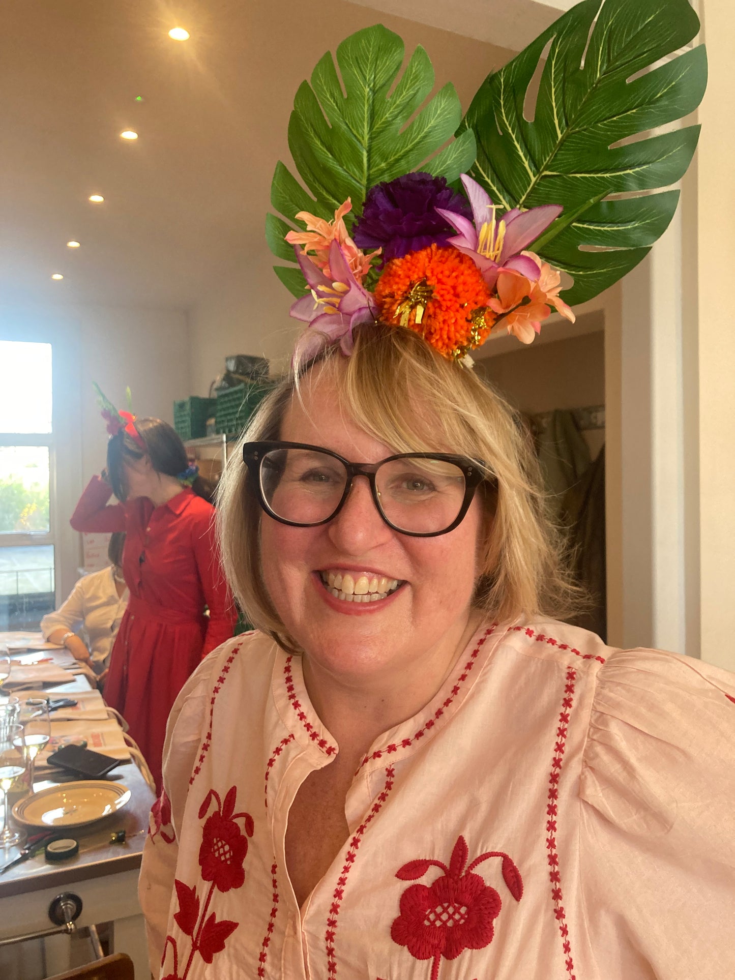 Flower Pom Pom festival, Pride, Hen hairband Workshop