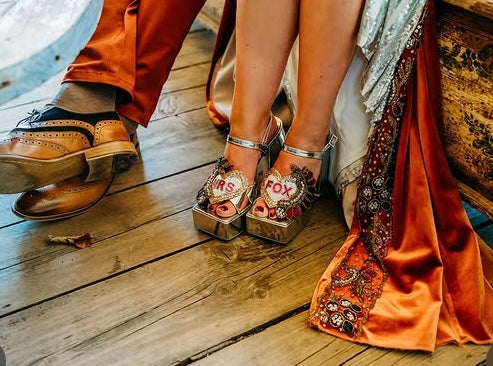 Custom made shoe clips