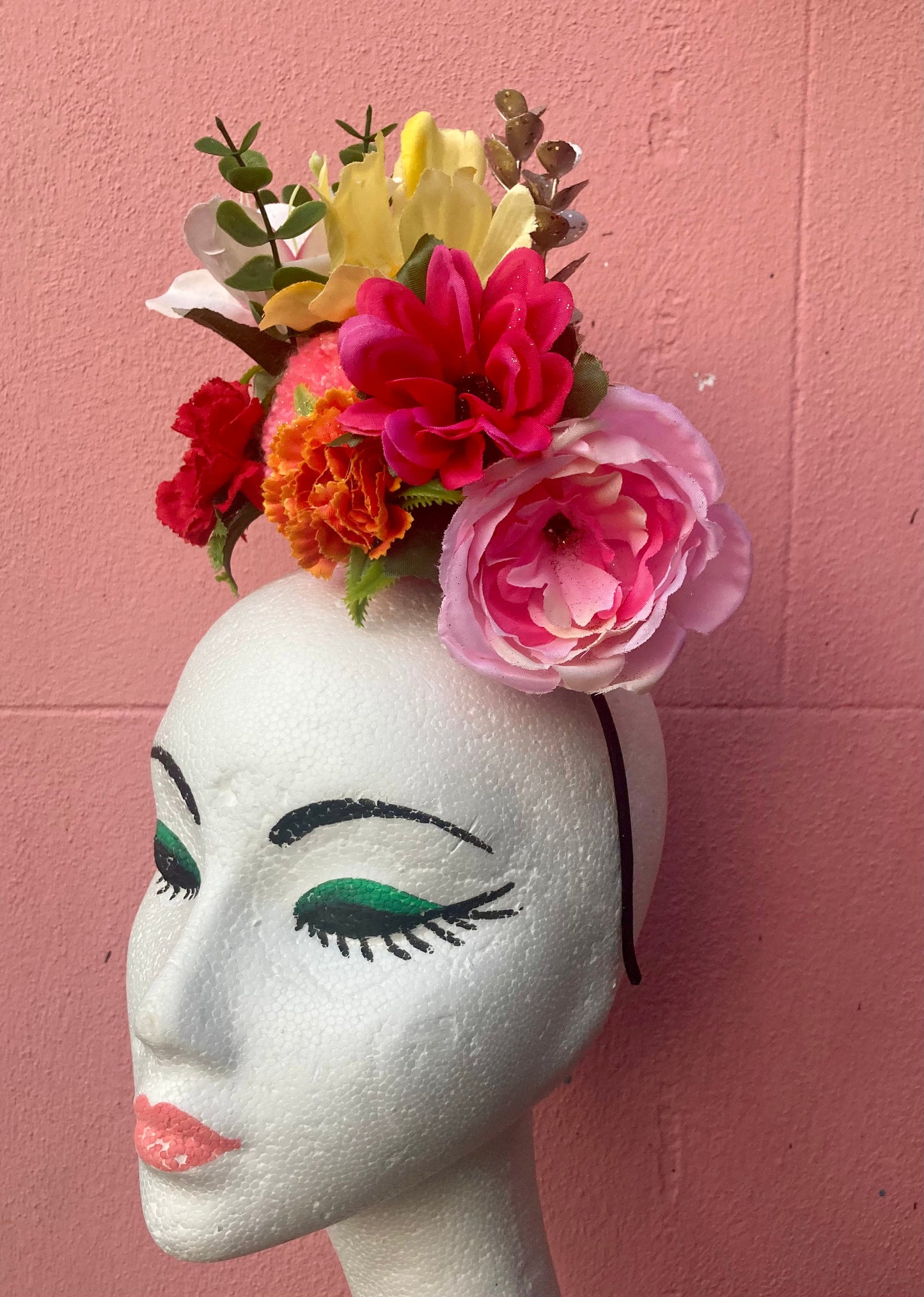 Flower Pom Pom festival, Pride, Hen hairband Workshop