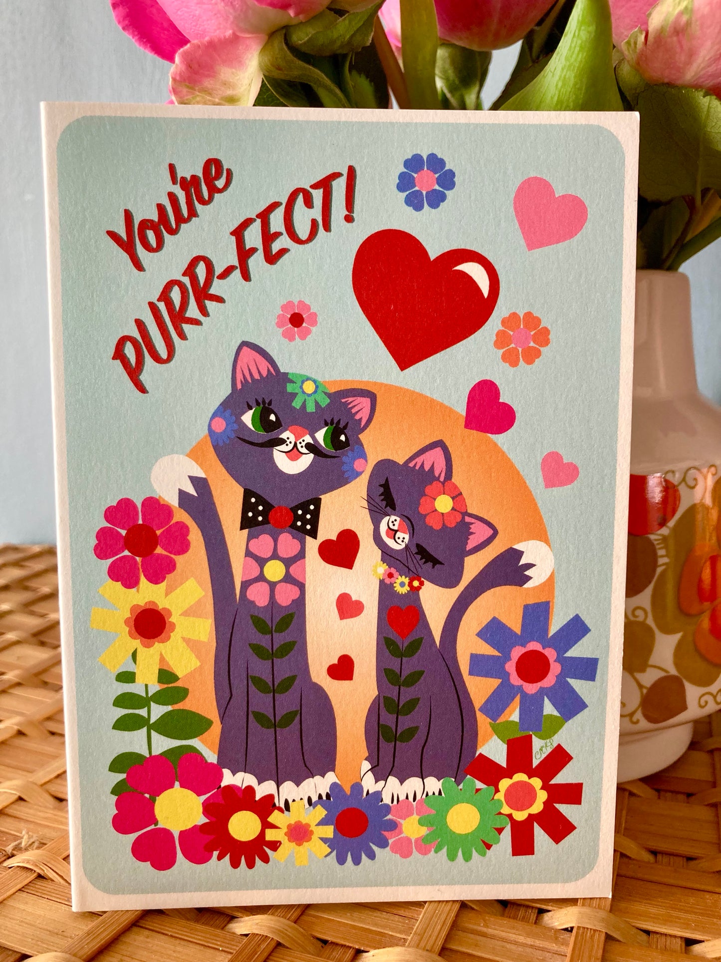 Love Cats Card