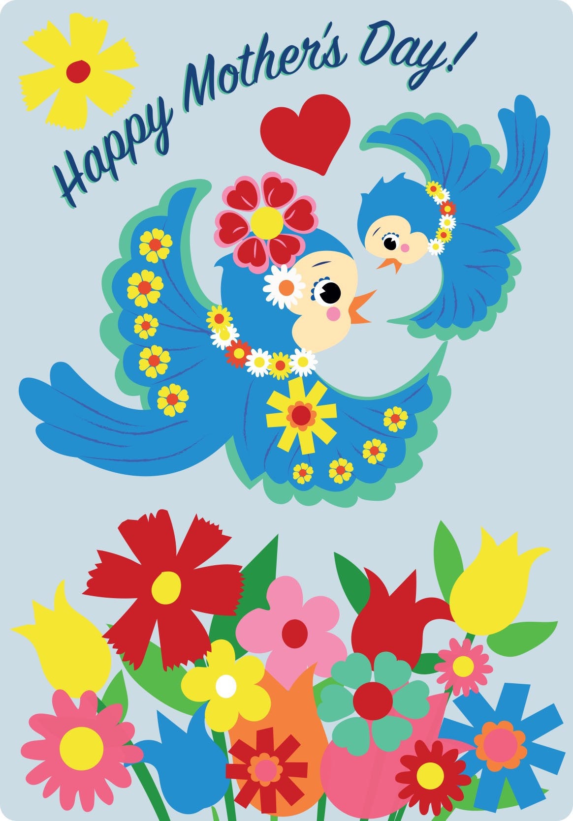 Mother’s Day Birdie Birdie Cards