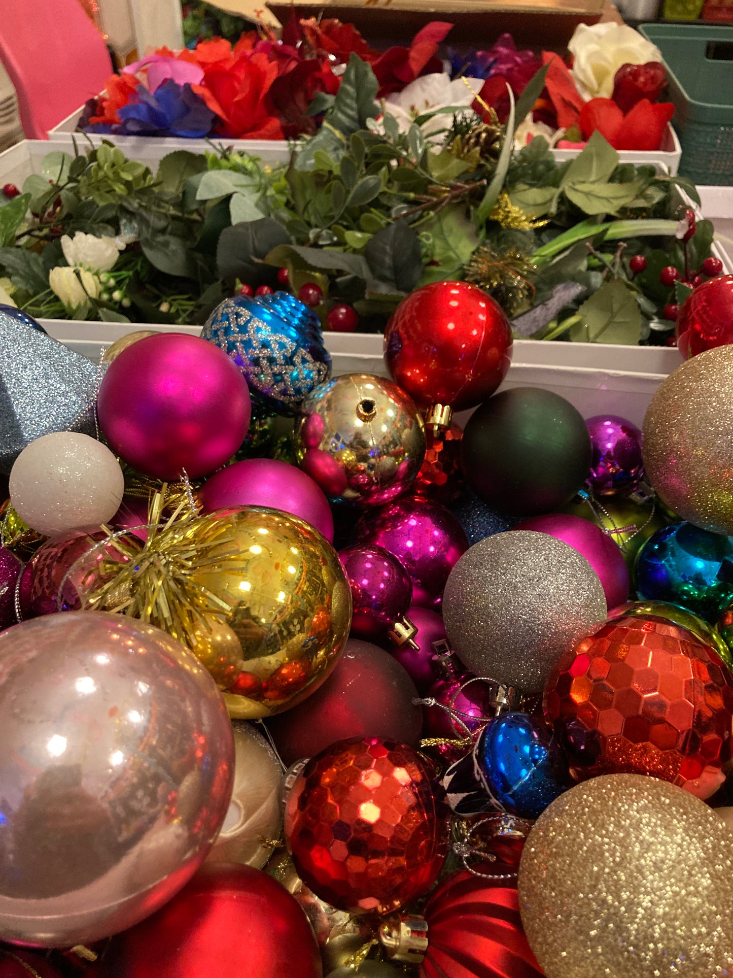 Kitsch Christmas Wreath Workshop