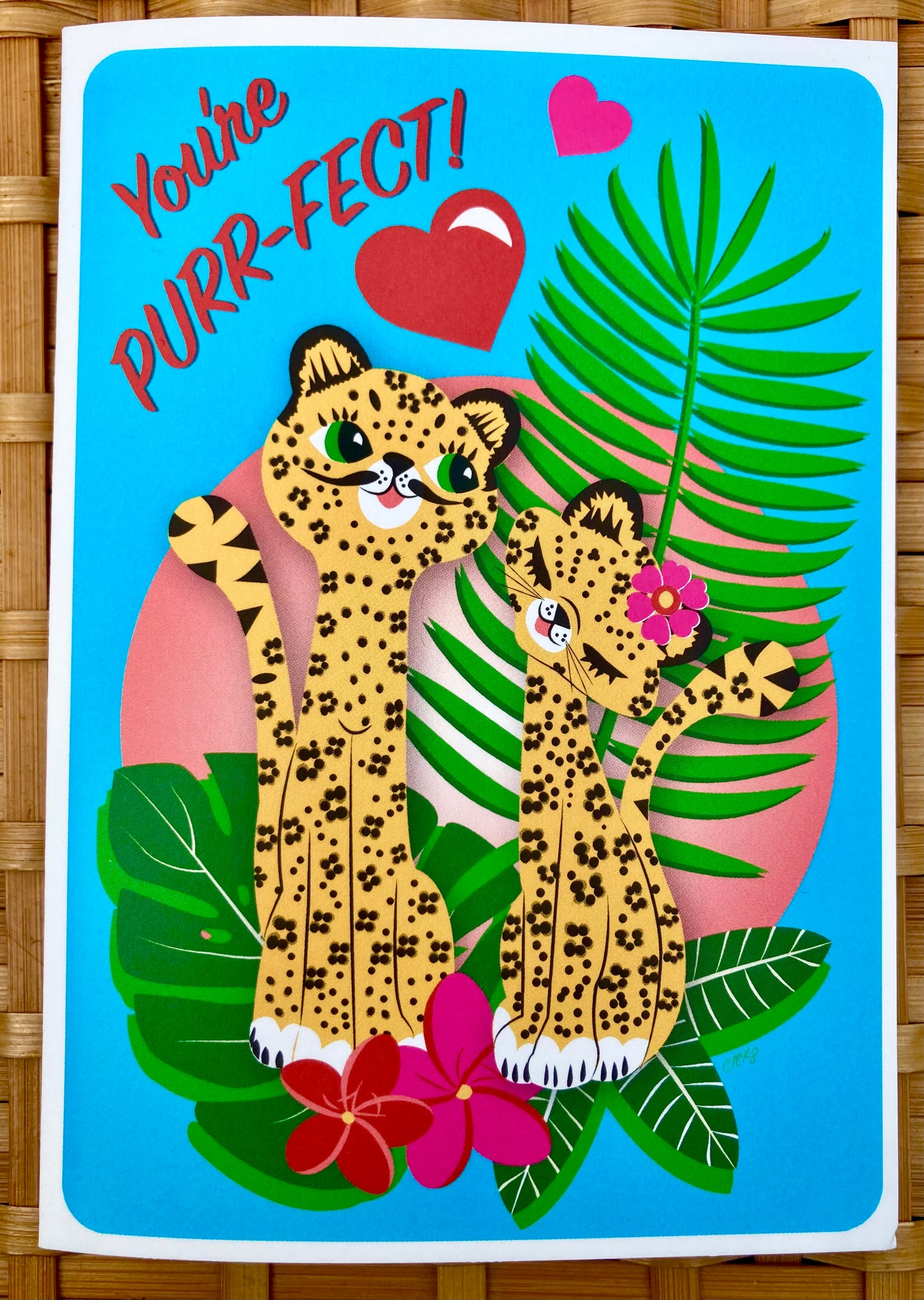 Leopard Love Card
