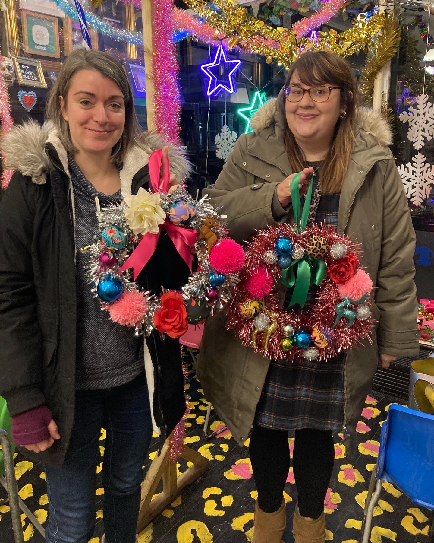 Kitsch Christmas Wreath Workshop