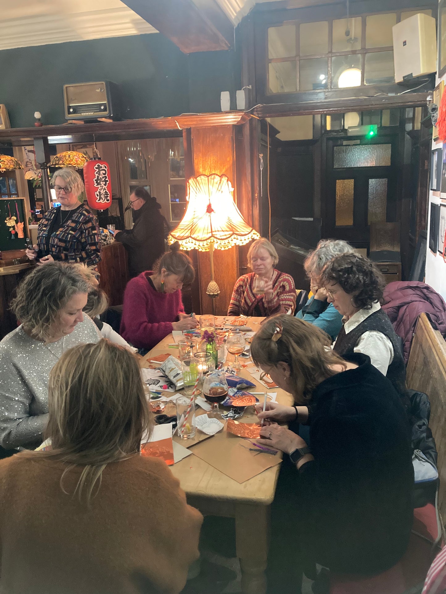 Galentines tin Decoration workshop