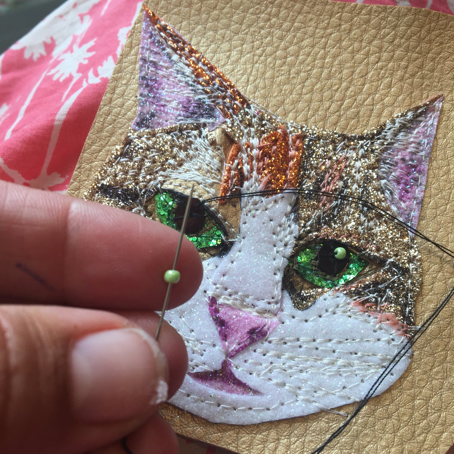 Pet portrait Christmas tree decoration