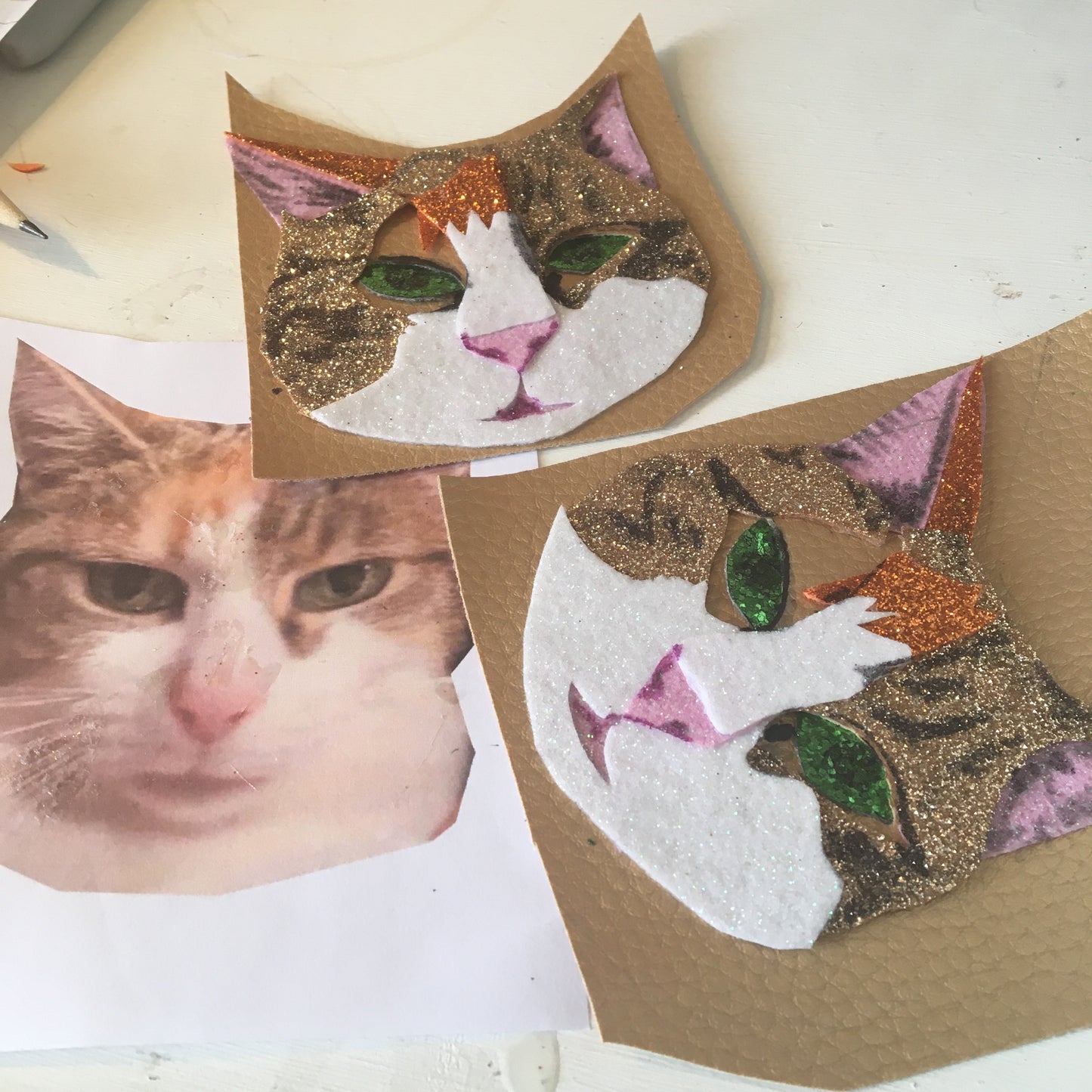 Pet portrait Christmas tree decoration