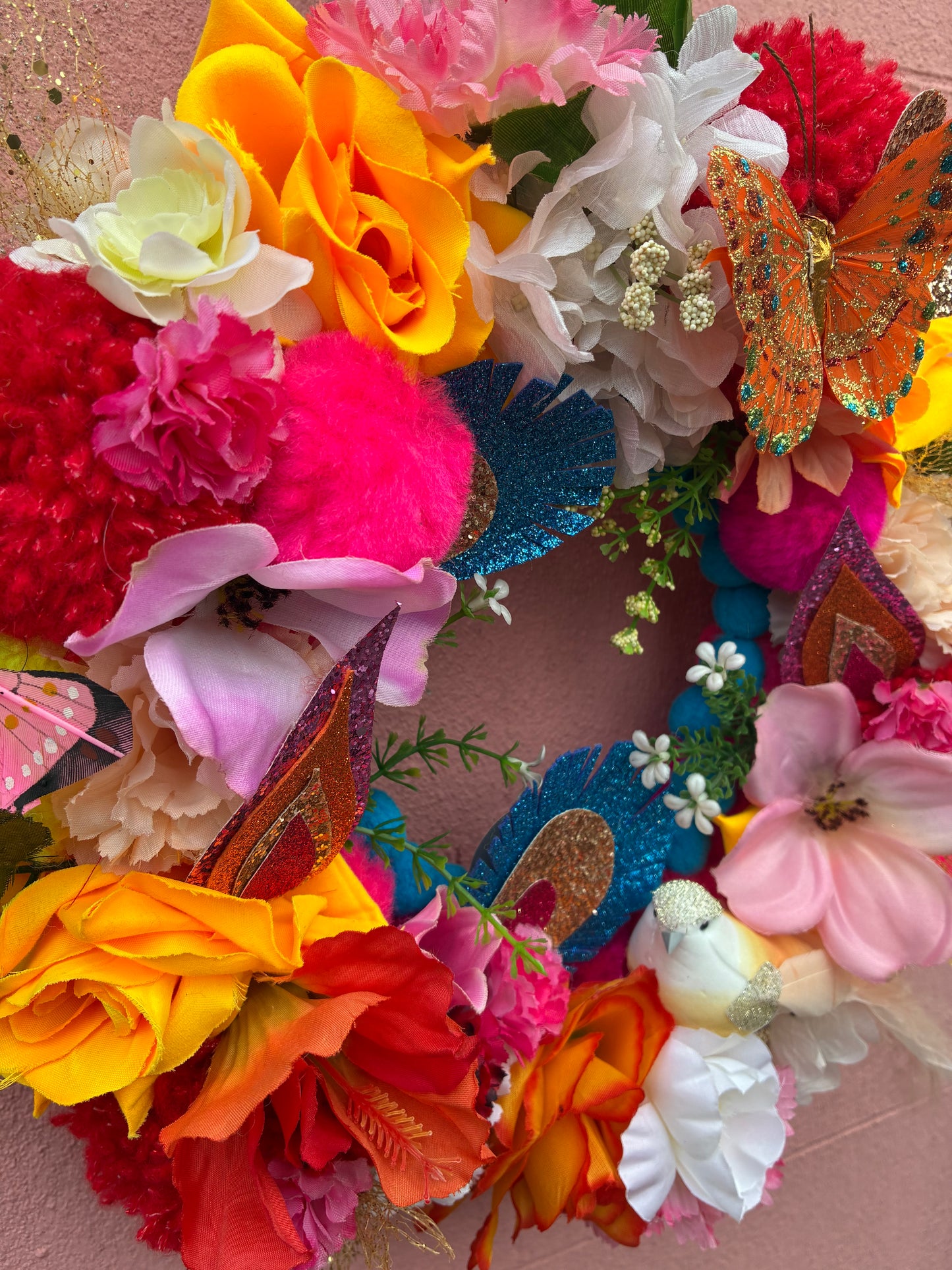 Diwali wreath decoration