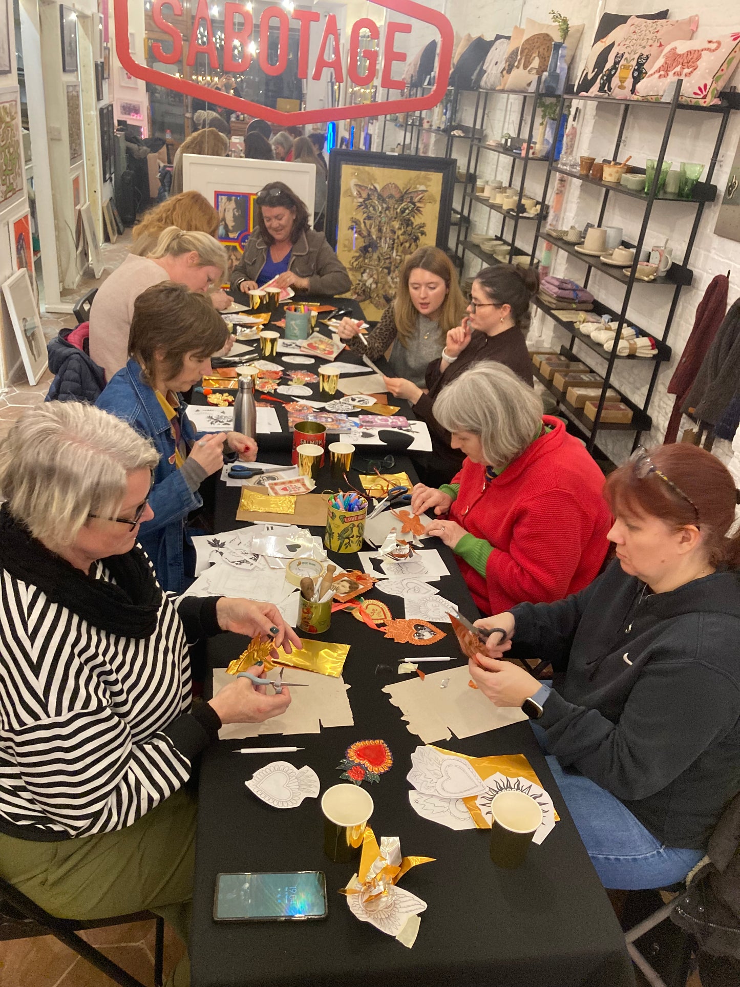 Carry on crafting- Mexican tin decorations