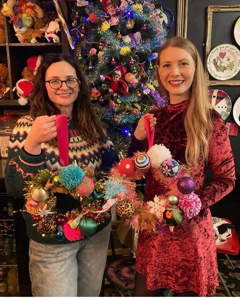 Kitsch Christmas Wreath Workshop