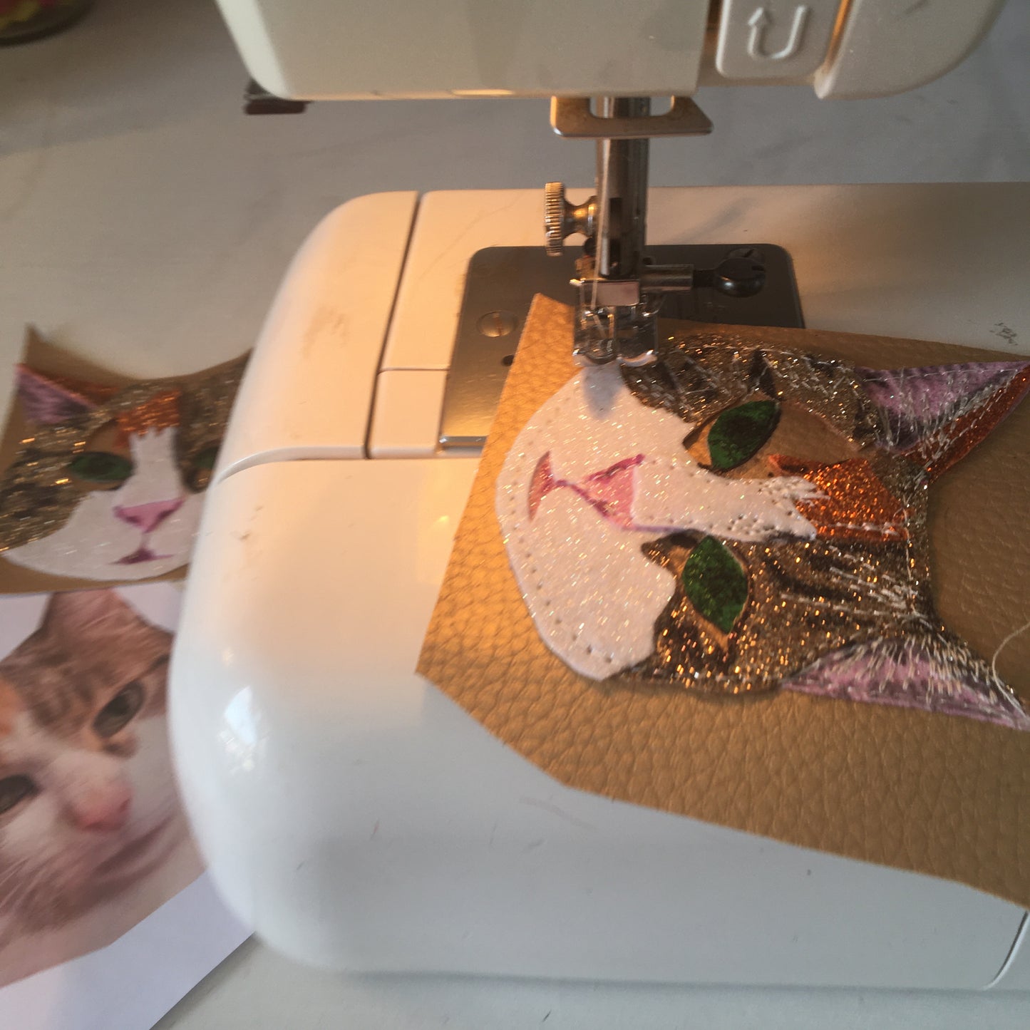 Pet portrait Christmas tree decoration