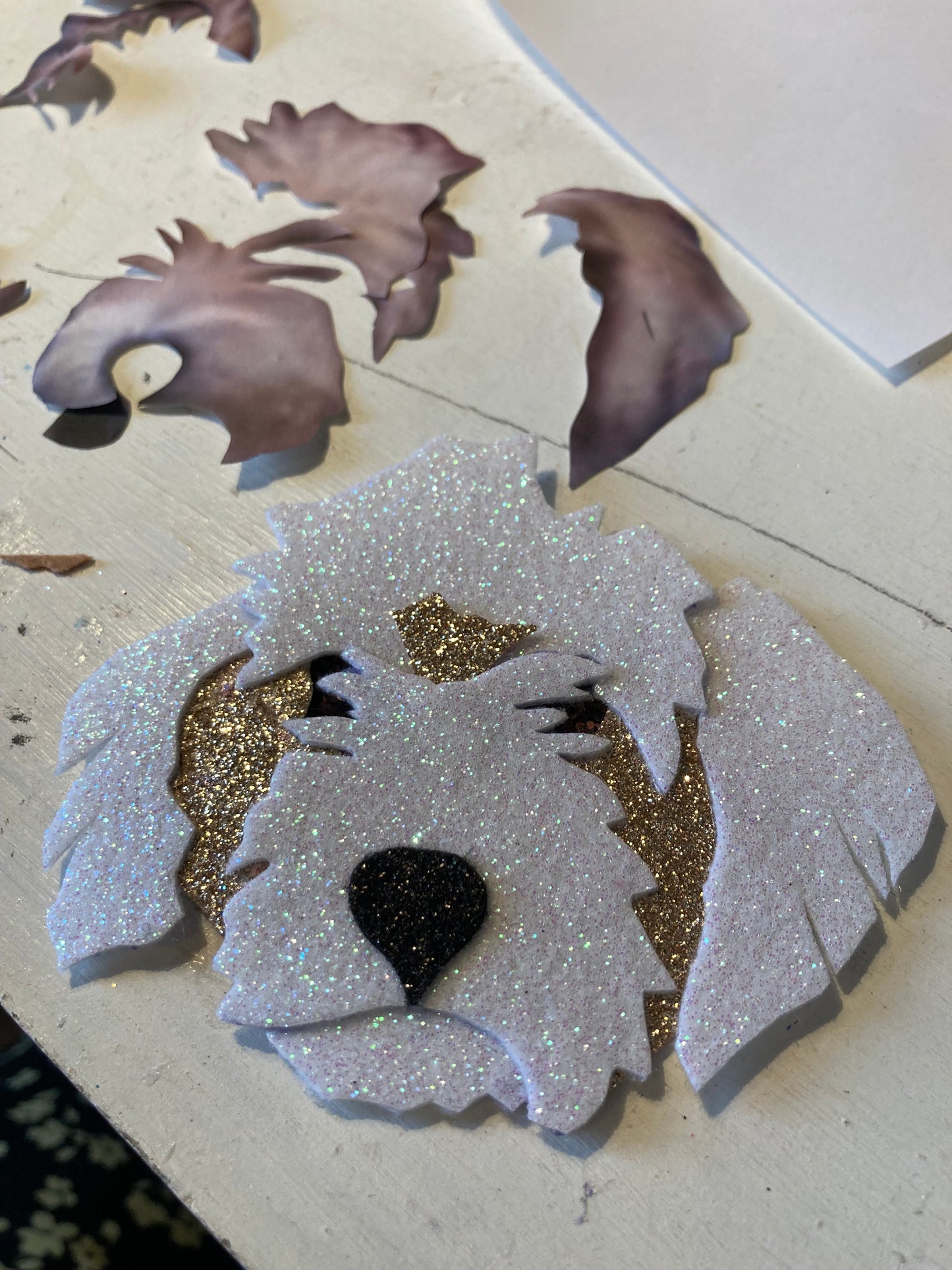 Pet portrait Christmas tree decoration