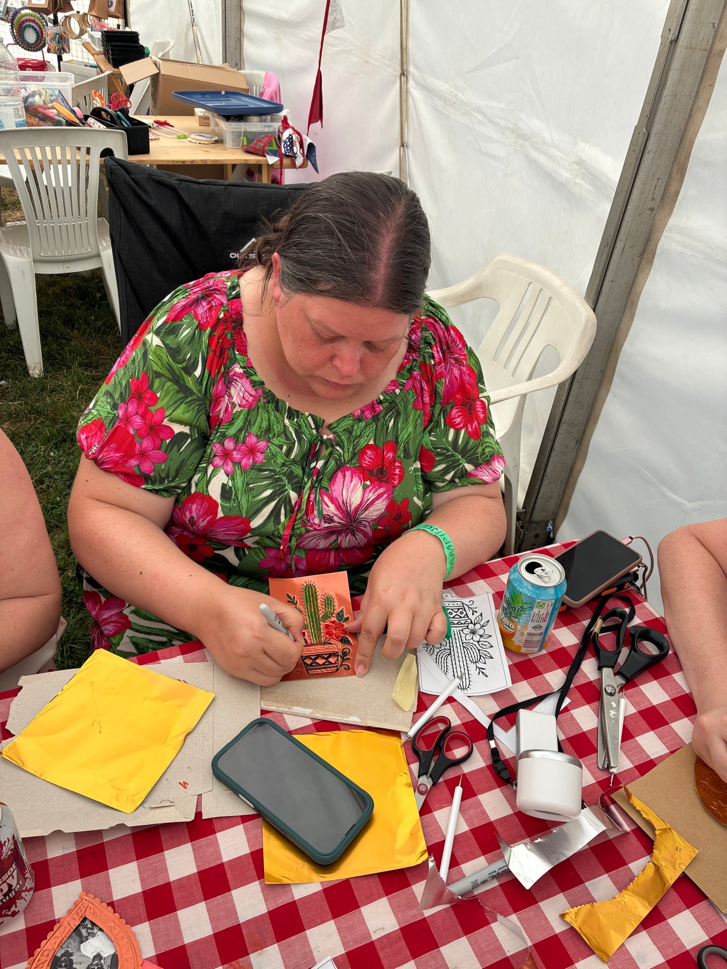 Mexican tin decorations