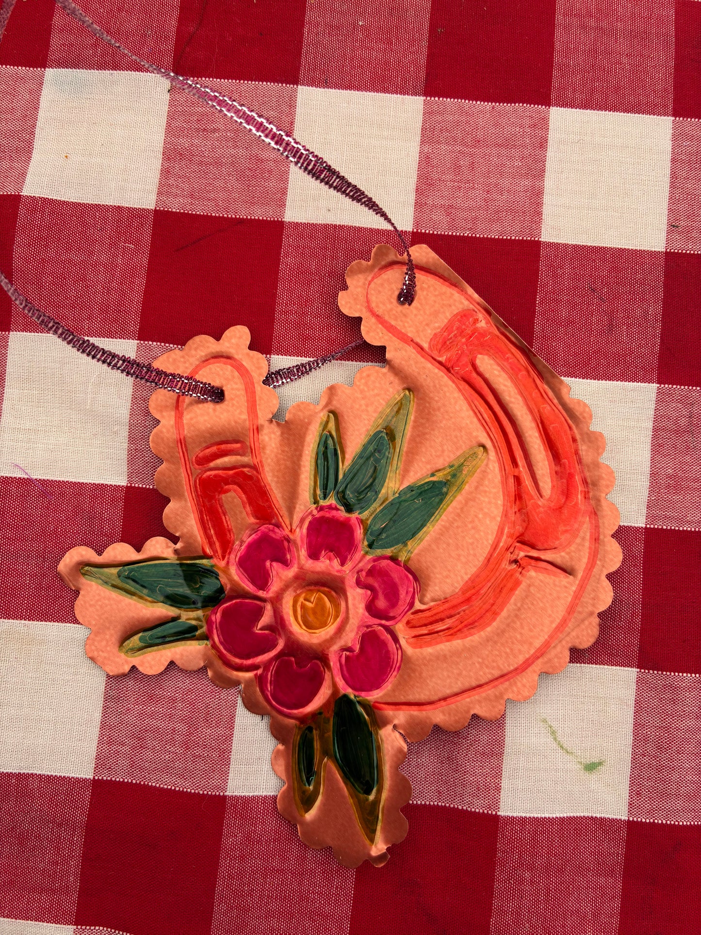 Mexican tin decorations