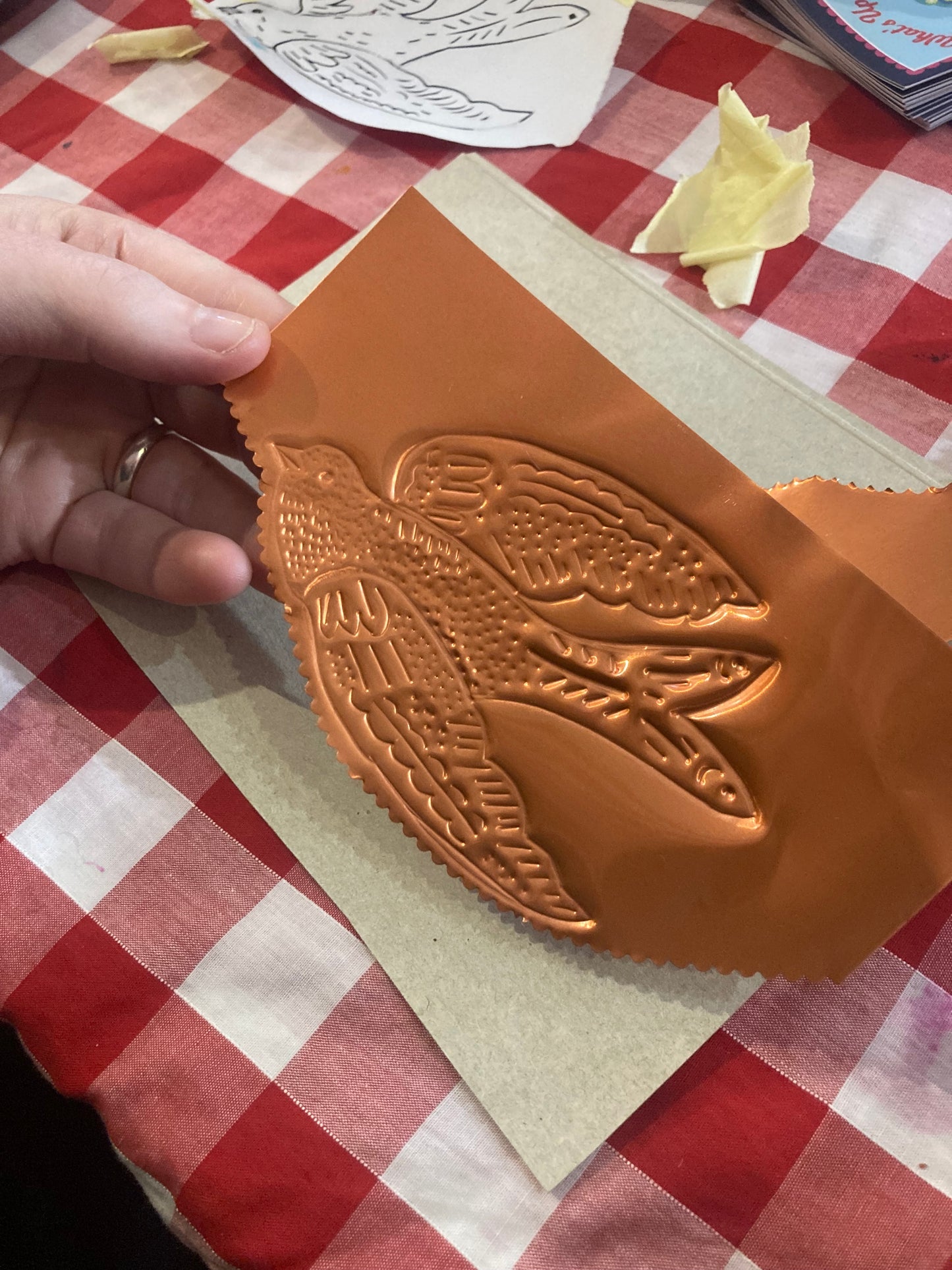 Carry on crafting- Mexican tin decorations