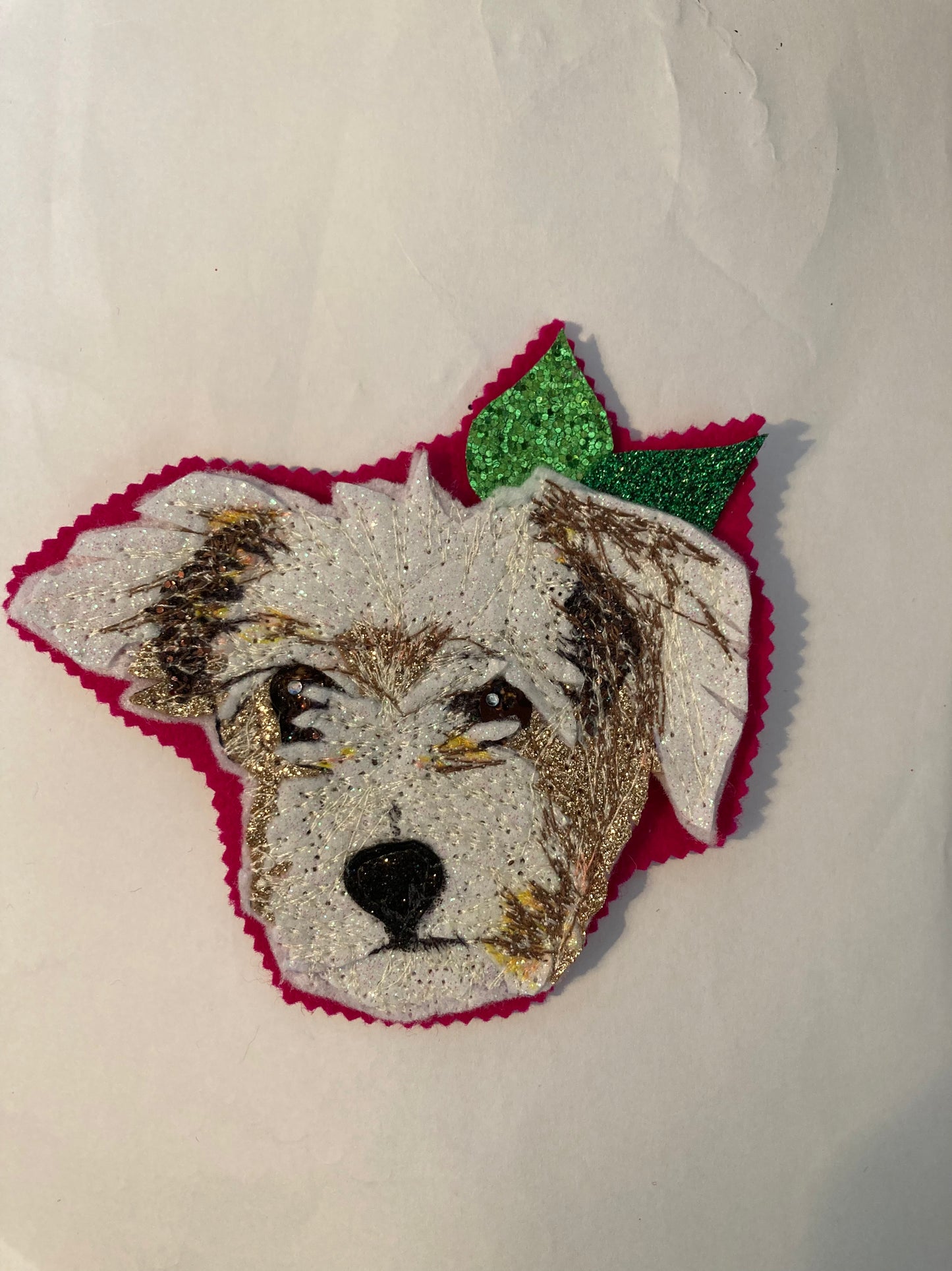 Pet portrait Christmas tree decoration