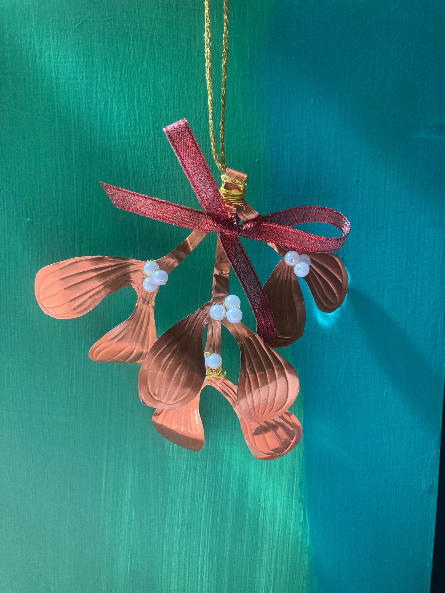 Christmas Embossed Mexican hojalata tin decoration workshops