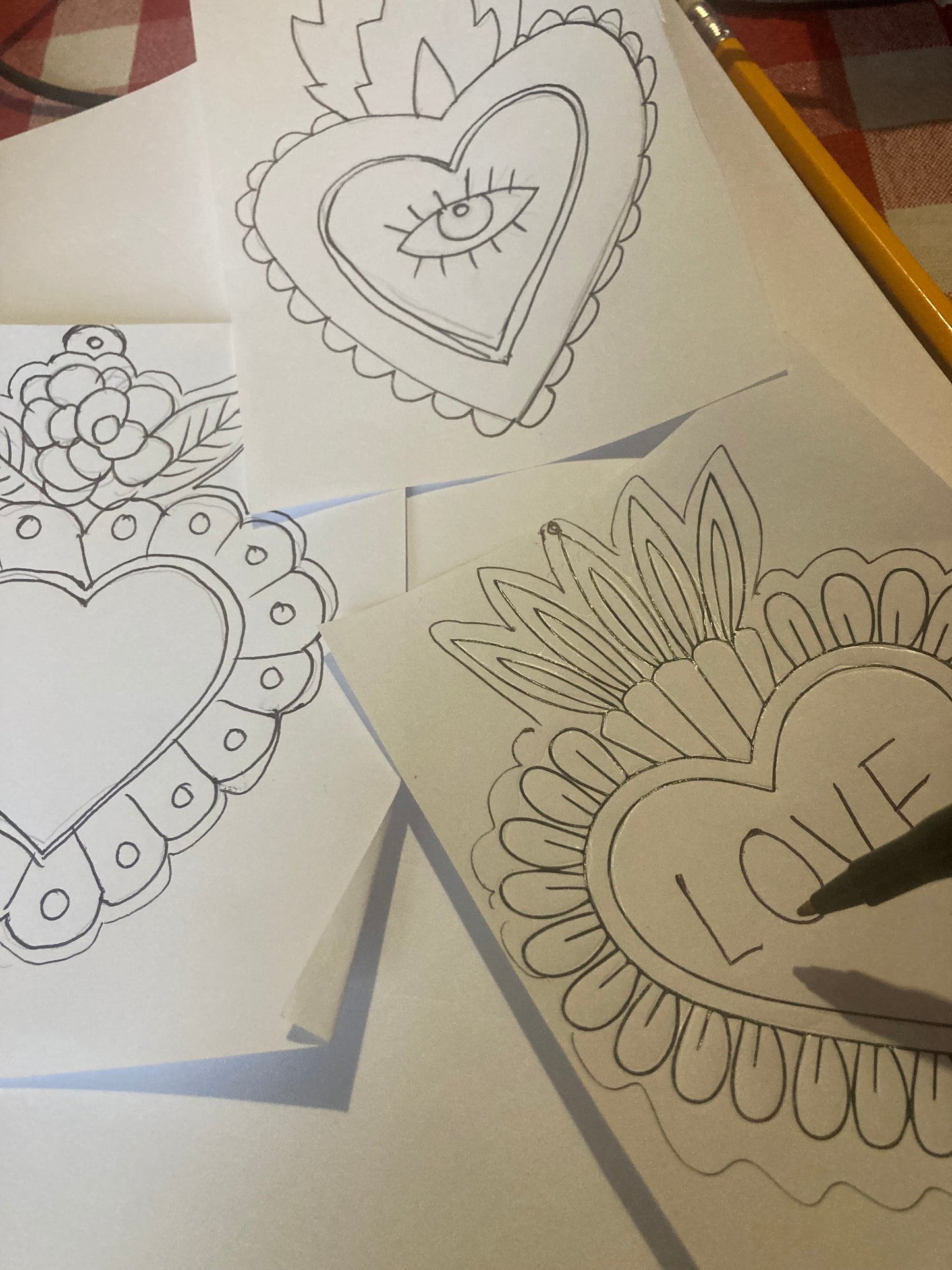 Galentines tin Decoration workshop