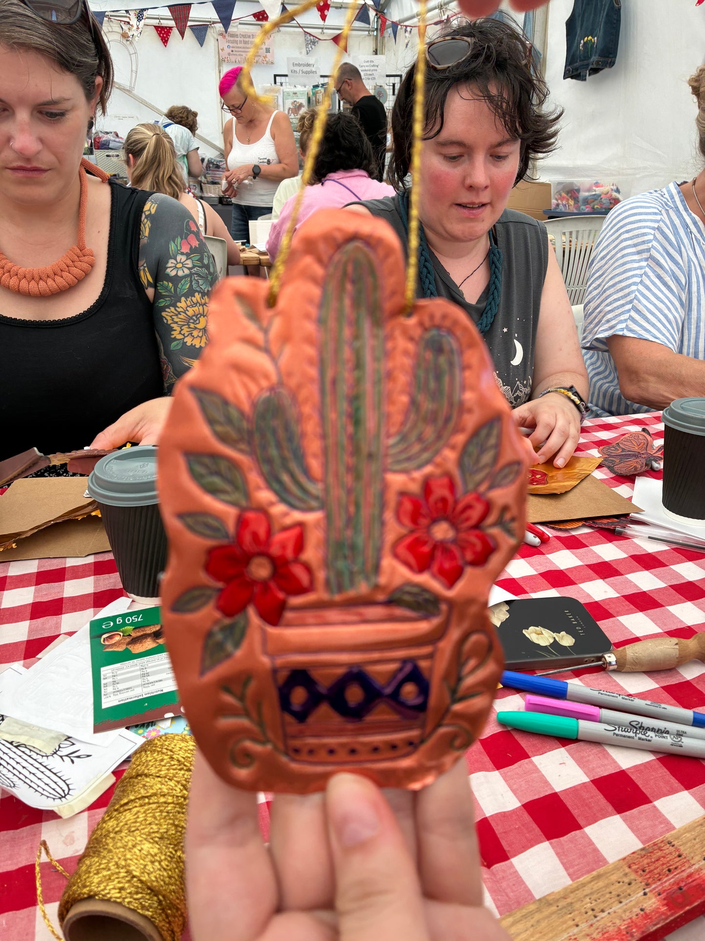 Mexican tin decorations