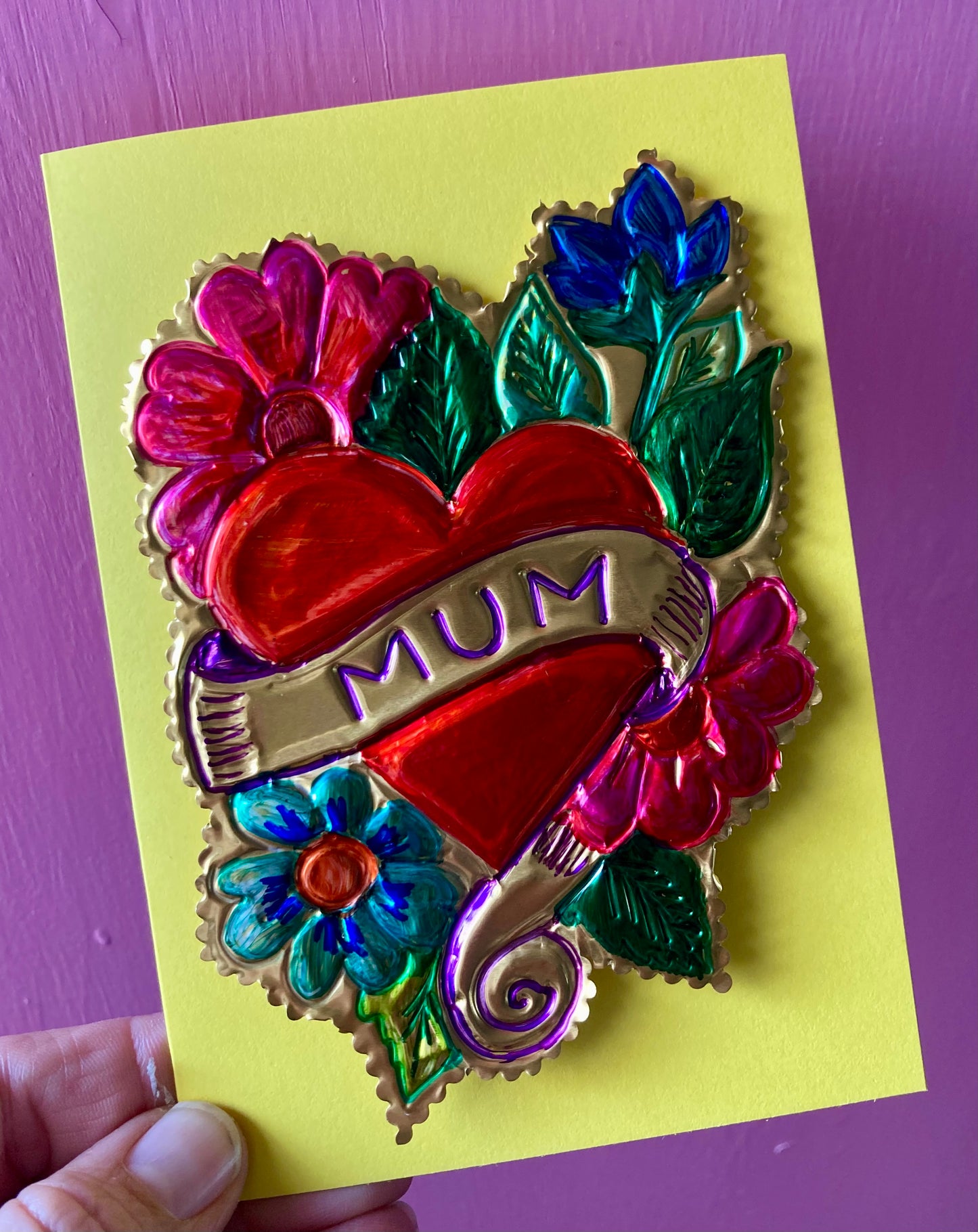 Carry on crafting- Mexican tin decorations