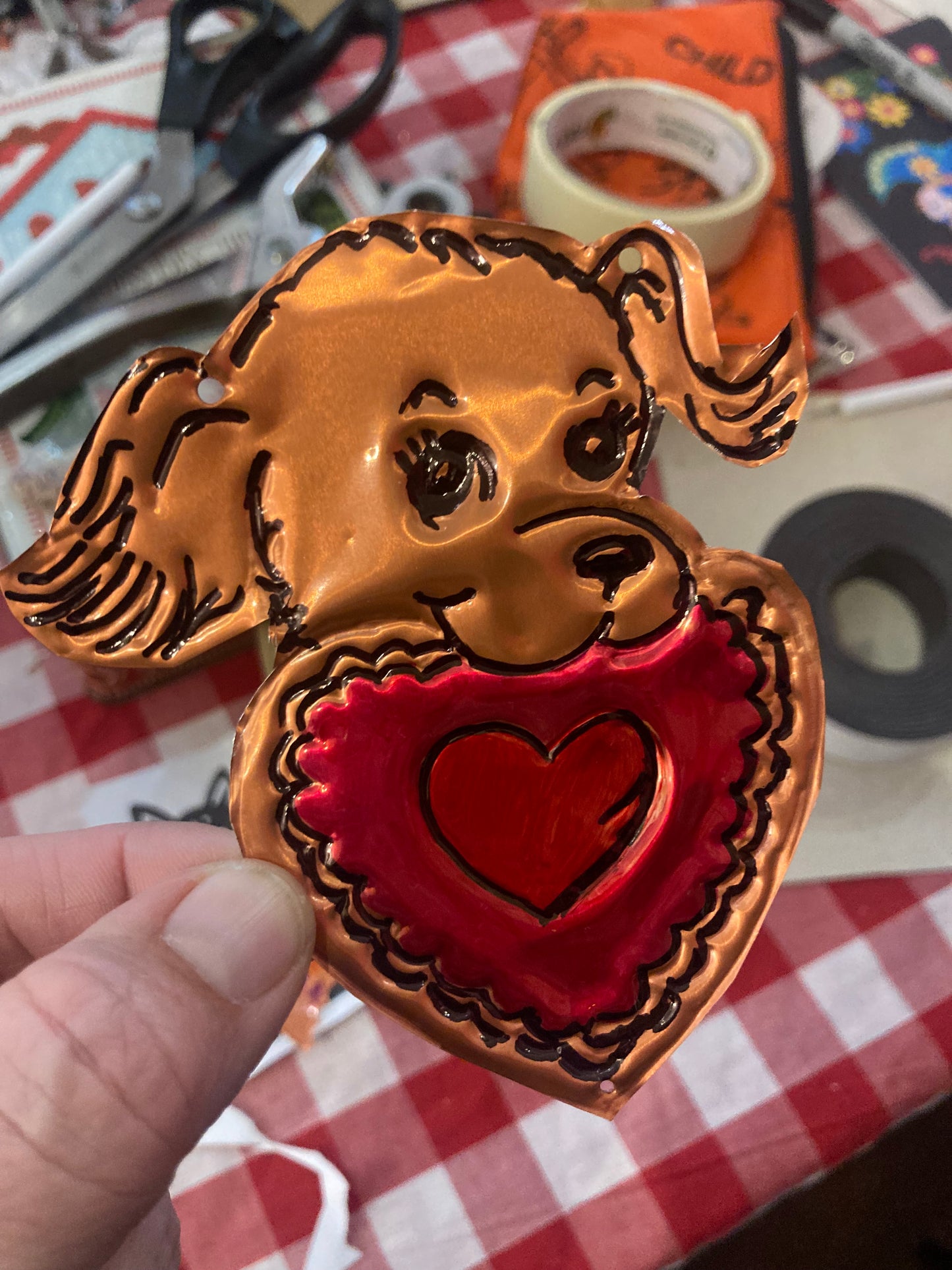 Carry on crafting- Mexican tin decorations