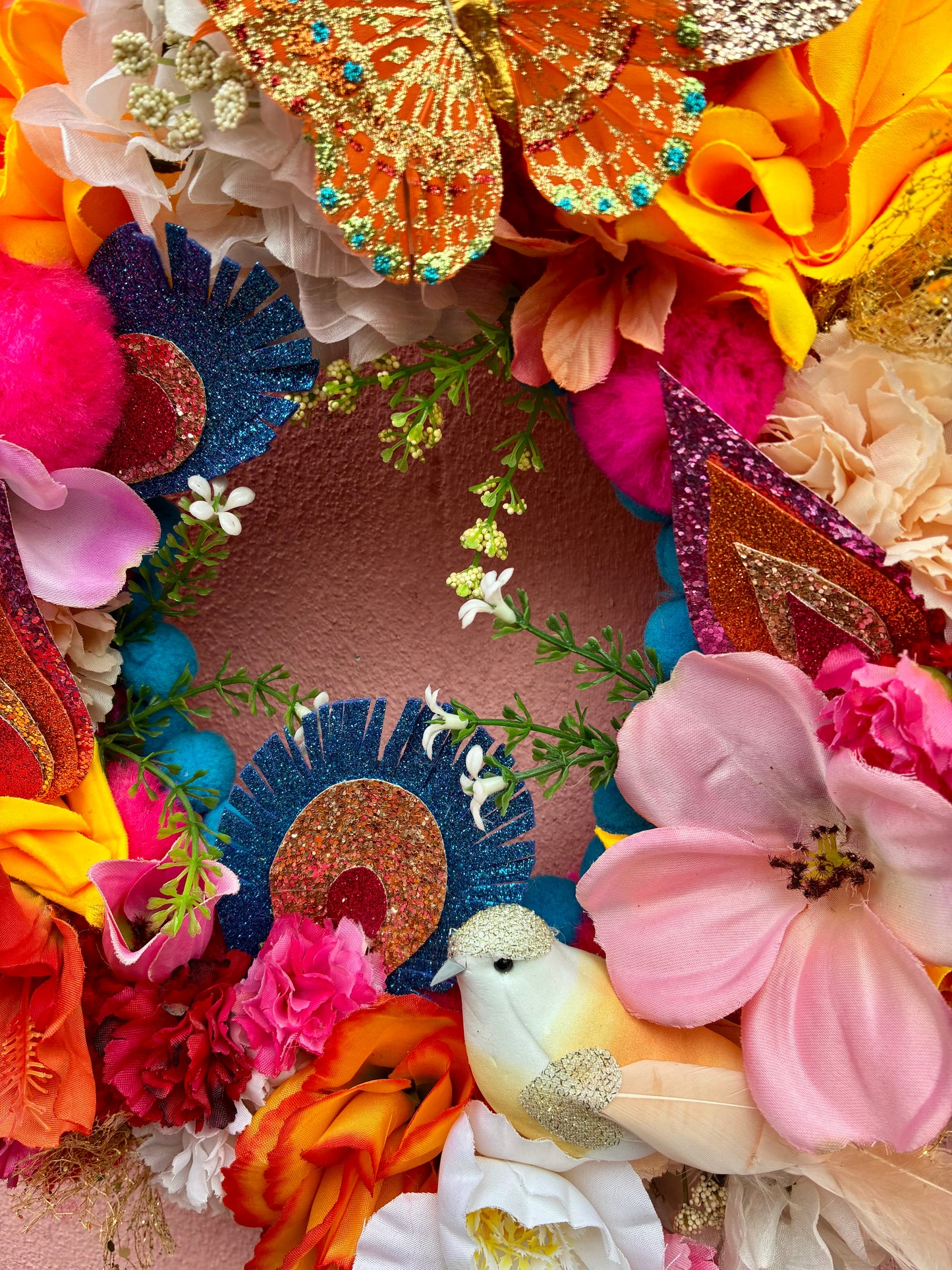 Diwali wreath decoration