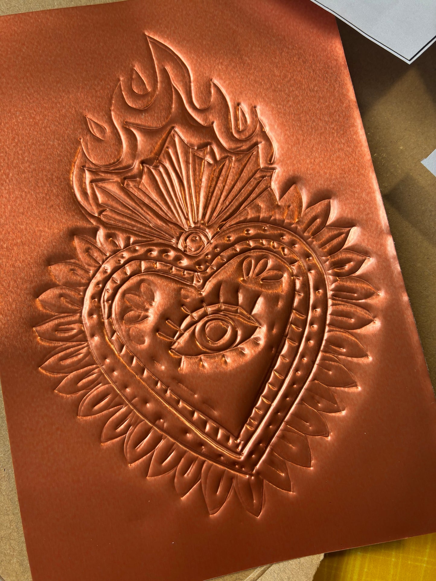 DIY Kit - Mexican Day of the dead tin decoration