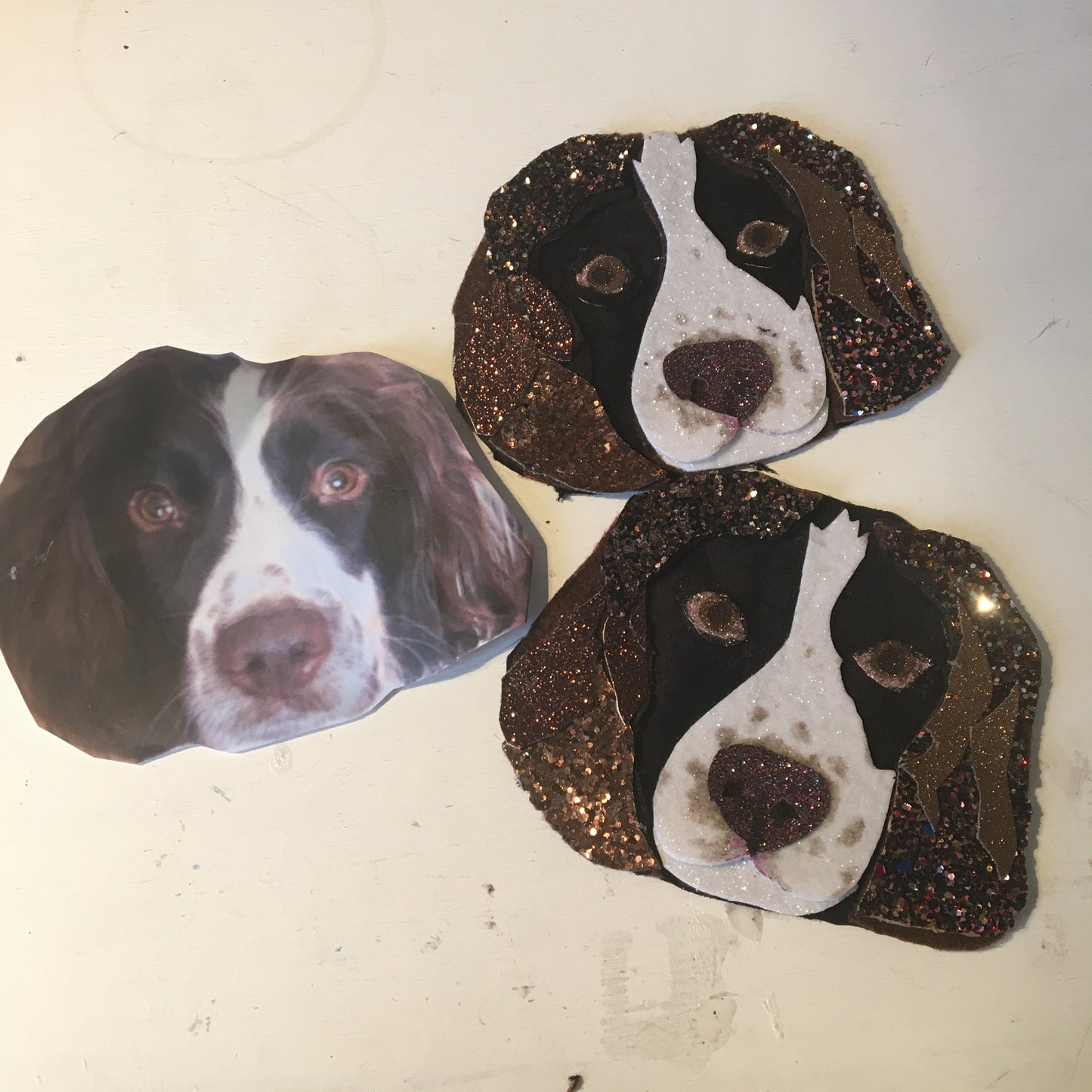 Pet portrait Christmas tree decoration