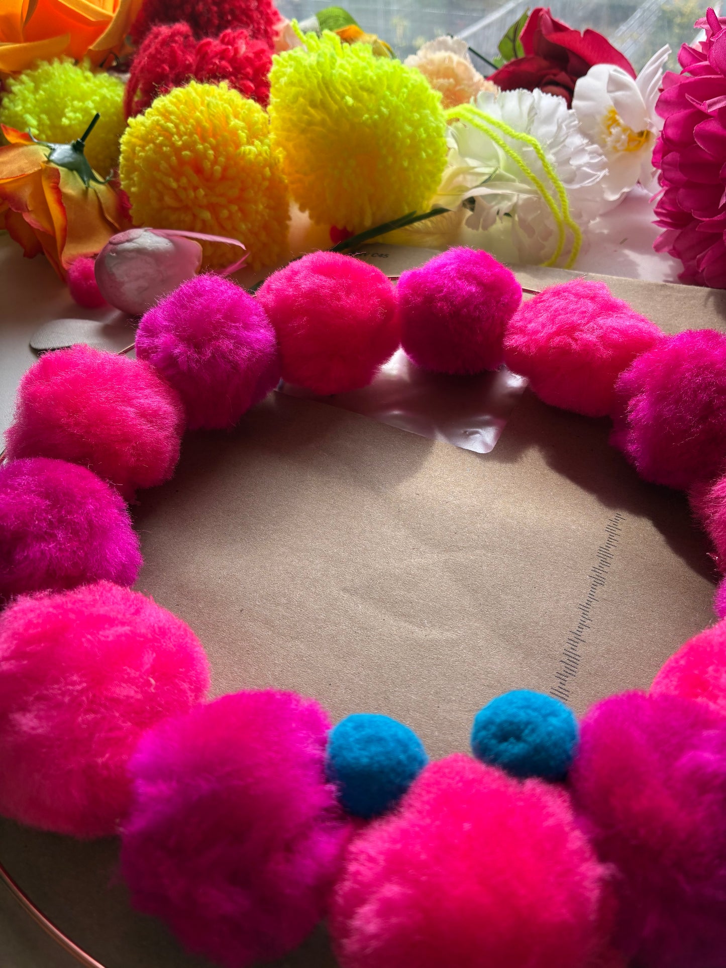 Diwali wreath decoration