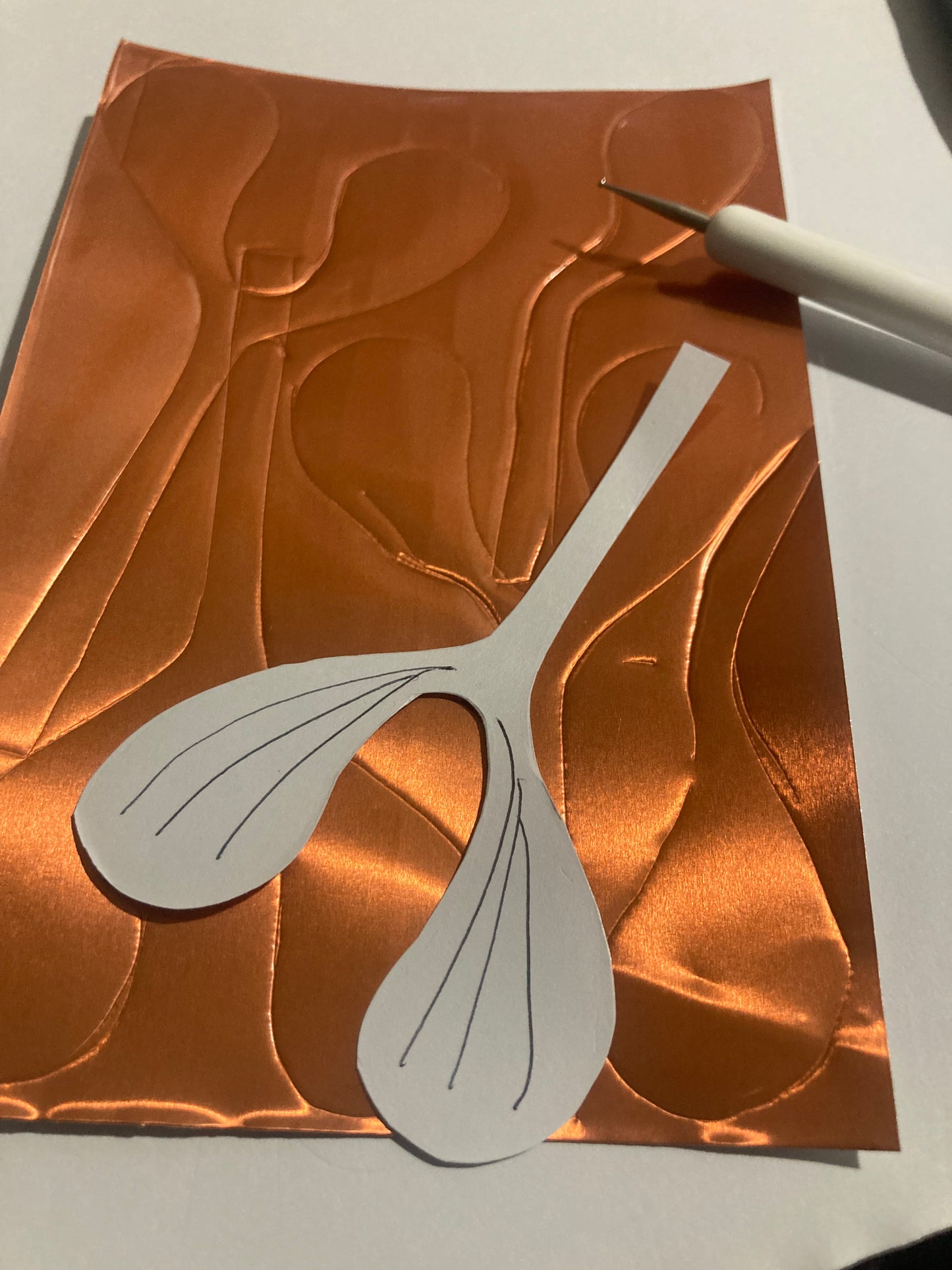Christmas Embossed Mexican hojalata tin decoration workshops
