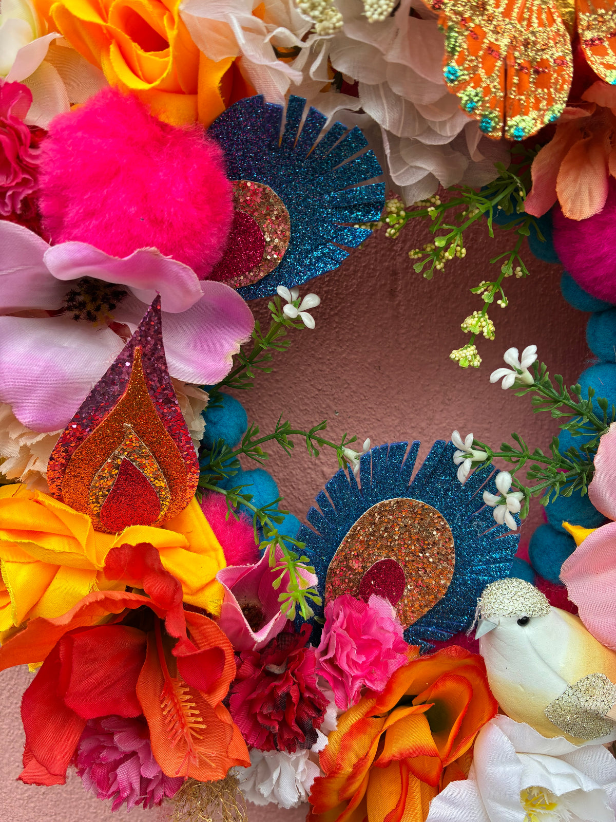 Diwali wreath decoration