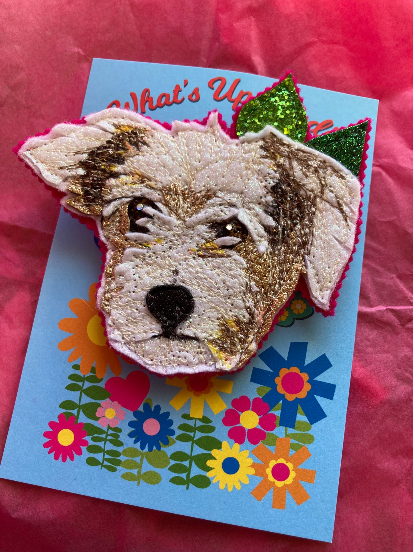 Pet portrait Christmas tree decoration