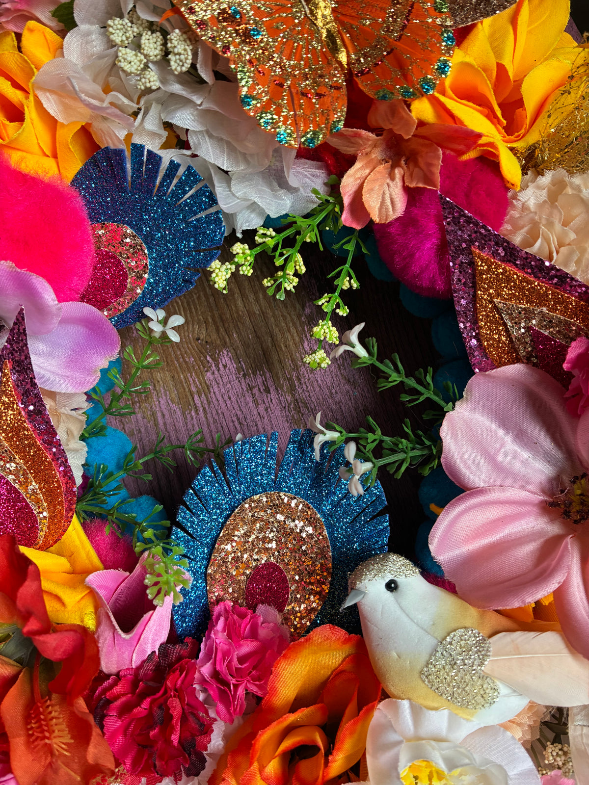 Diwali wreath decoration