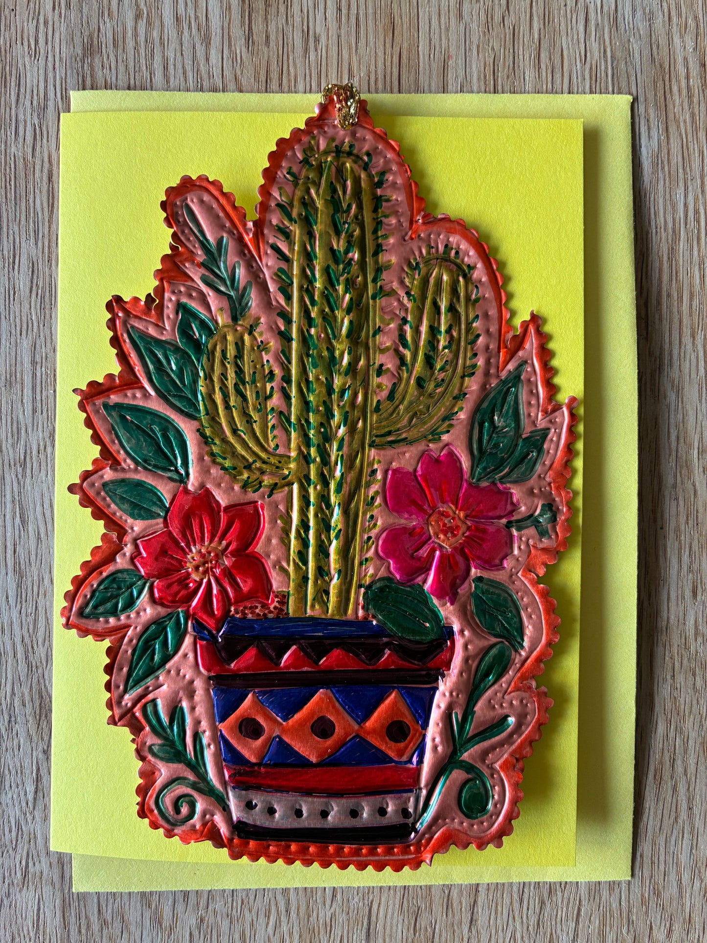 DIY Kit - Mexican Day of the dead tin decoration