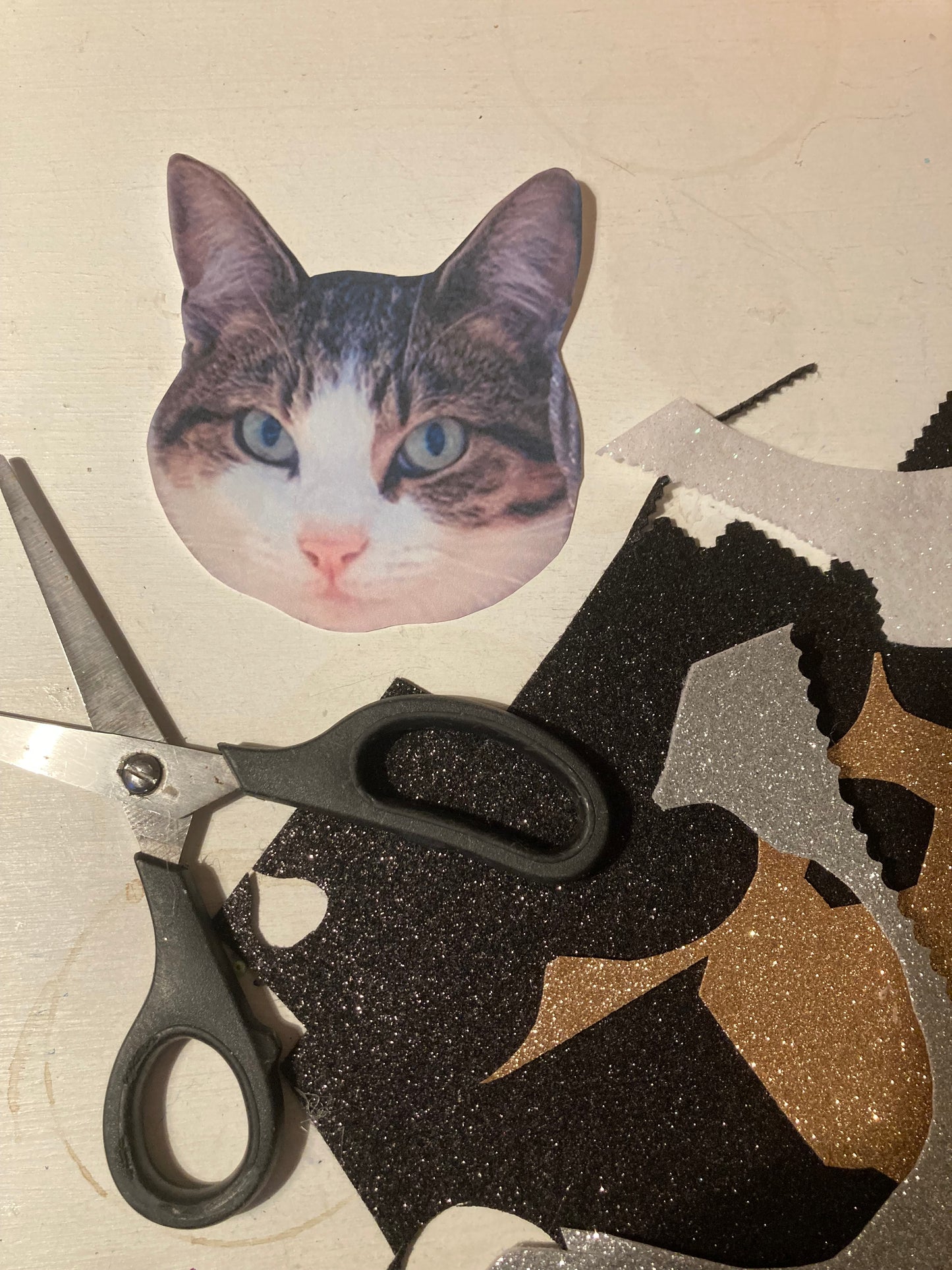 Pet portrait Christmas tree decoration