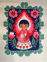 Peace Angel Screenprint
