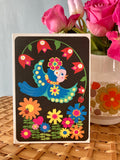Birdie Folk Garden Card