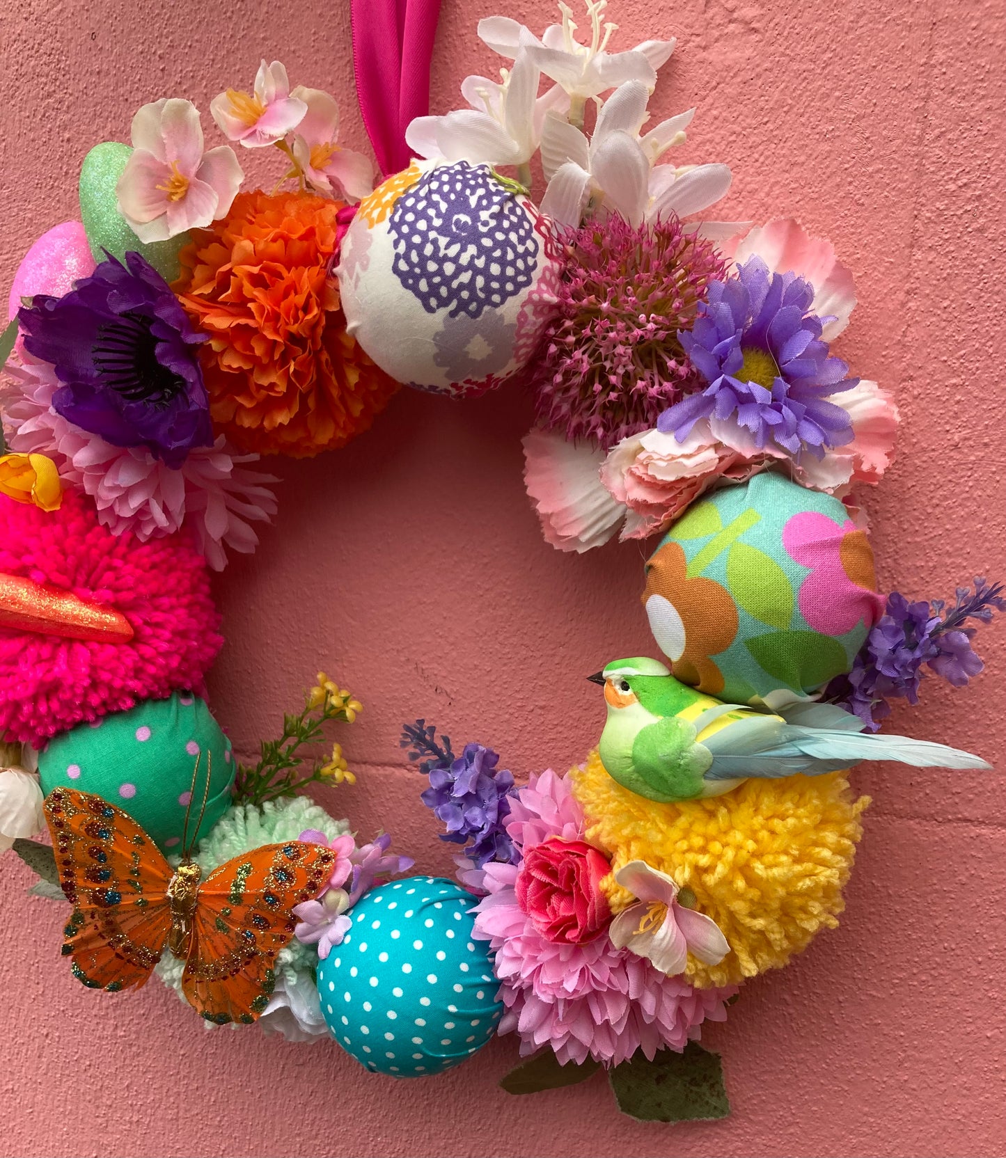 Kitsch Spring/Easter Wreaths