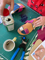 Leather sandal making workshop
