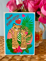 Leopard Love Card